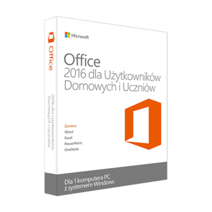 Microsoft Office 2016 dla Użytkowników Domowych i Uczniów - Wieczysta Licencja