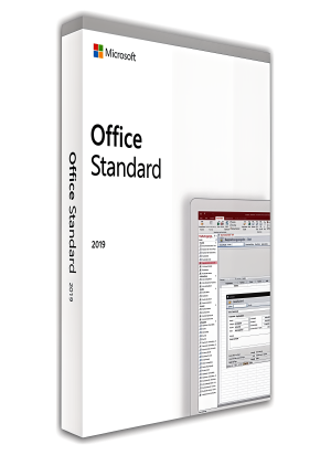Microsoft Office 2019 Standard - Wieczysta Licencja z Aktywacją Online