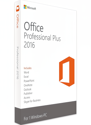 Microsoft Office 2016 Professional Plus - Licencja wieczysta, Pakiet Biuro