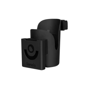 Lionelo Ove Black Carbon — Griff zum Kinderwagen