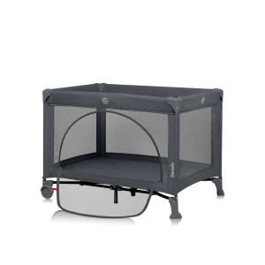 Lionelo Laura Grey Concrete — Kompaktes Reisebett