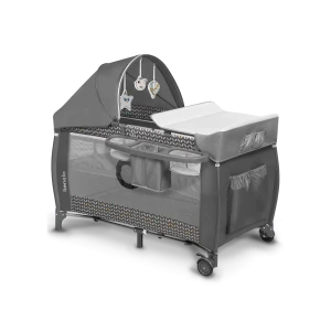 Łóżeczko turystyczne Lionelo Sven Plus Grey Scandi