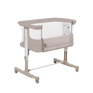 Łóżeczko dostawne 3w1 Lionelo Aurora Beige Cappuccino