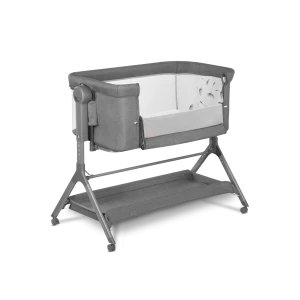 Łóżeczko dostawne Lionelo Leonie Plus Grey Stone