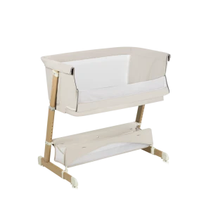 Łóżeczko 5w1 Lionelo Thomi Plus Beige Sand – kojec, dostawka, sofa, łóżko dla starszaka, 2 materace