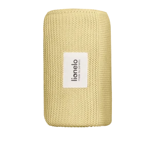 Kocyk bambusowy Lionelo Bamboo Blanket Yellow Lemon