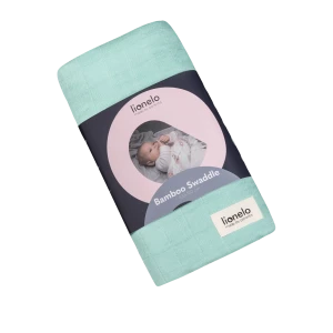 Otulacz bambusowy Lionelo Bamboo Swaddle Green Mint