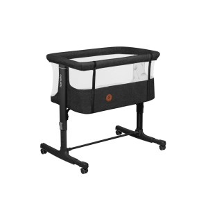 Łóżeczko dostawne Lionelo Aurora Grey Graphite