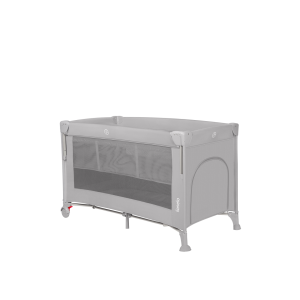 Łóżeczko dostawne Lionelo Ellen Grey Concrete