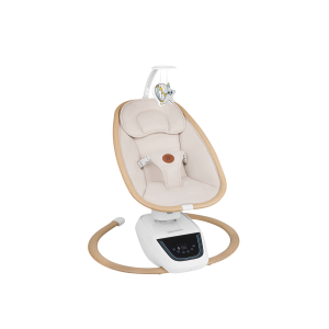 Leżaczek bujany Lionelo Olivia Beige Natural