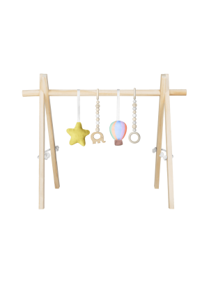 Baby Gym drewniany Lionelo Anis Baby Gym