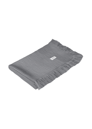 Kocyk niemowlęcy Lionelo Muslin Blanket Grey