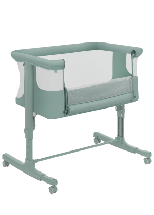 Łóżeczko dostawne 3w1 Lionelo Aurora Green Sage
