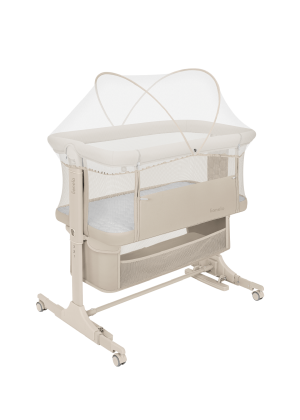 Łóżeczko dostawne 3w1 Lionelo Jodie Beige Cream