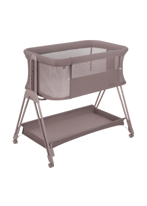 Łóżeczko dostawne Lionelo Luna Beige Taupe