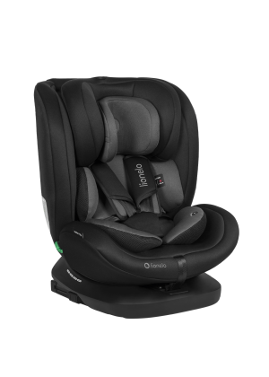 Fotelik samochodowy Lionelo Bastiaan i-Size Black Grey