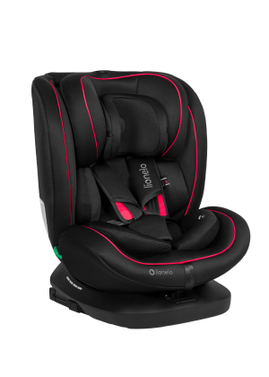 Fotelik samochodowy Lionelo Bastiaan i-Size Black Red