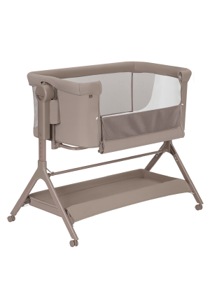 Łóżeczko dostawne Lionelo Leonie Plus Beige Taupe
