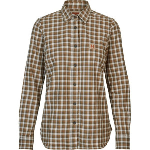 Härkila Fjell Bluse Damen; Größe: XS; Farbe: Dark Olive check
