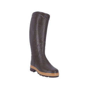Le Chameau St. Hubert Heritage Gummistiefel; Größe: 39; Farbe: Dunkelbraun
