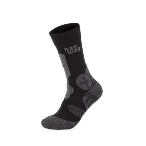 Hanwag Trek Socken; Größe: 36-38; Farbe: Asphalt/Red