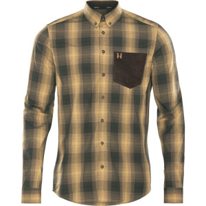Härkila Akkan Hemd Willow green/Shadow brown 3XL