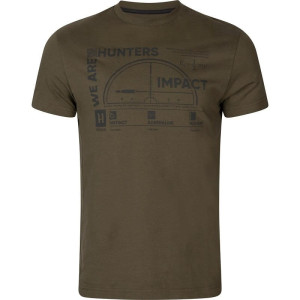Härkila Impact T-Shirt Willow Green XXL