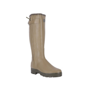 Le Chameau Chasseur Cuir Herrenstiefel mit Lederfutter; Größe: 41; Farbe: Grün