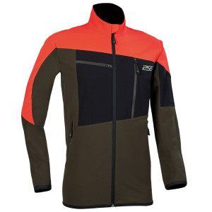 PSS X-treme Breeze Funktionsjacke neonrot&thinsp;/&thinsp;gr&uuml;n XS