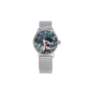 Swiss Timer Trapper Rehbock H3 Uhr Edelstahl
