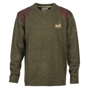 Percussion Rundhals Sweatshirt; Größe: 3XL; Farbe: Kaki-Deer