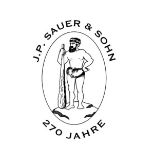 Sauer Aufkleber Mann mit Keule