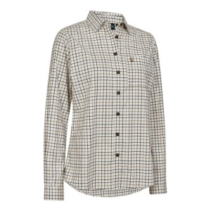 Deerhunter Lady Grace Hemdbluse Beige Check 46