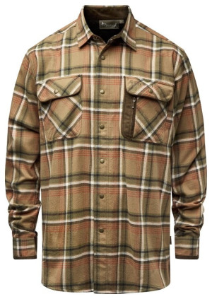 Pinewood Cornwall Shirt Flanellhemd D.Sandstone XL