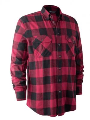 Deerhunter Marvin 8186 Flannel Hemd 37/38; Größe: 37/38; Farbe: Red check