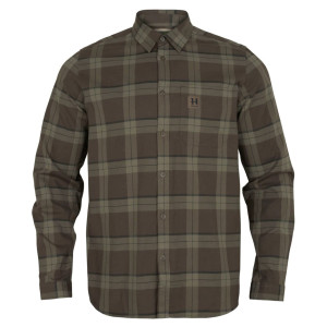 Härkila Fjell Langarmhemd Green check M