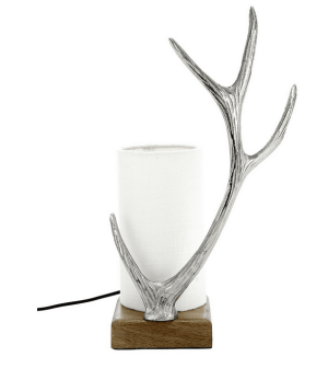 Gilde Alu Lampe Antler