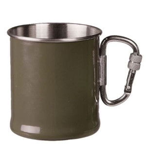 MIL-TEC Steel 250 ml Karabinerbecher