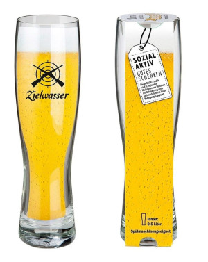 Gilde Weizenglas Zielwasser