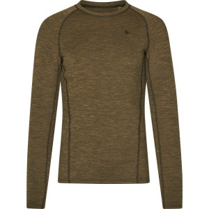 Seeland Peak Aia T-Shirt Longsleeve Funktionsshirt Military Olive Melange  XL