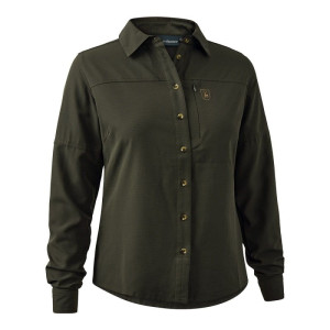 Deerhunter Lady Canopy Hemdbluse; Größe: 42; Farbe: Forest green