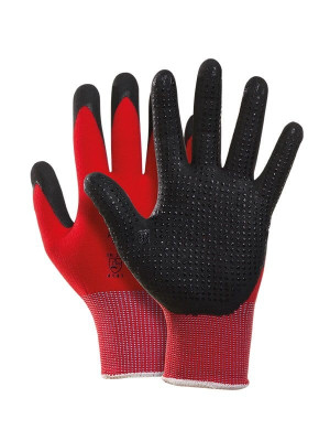 PFANNER® StretchFlex® Fine Grip Handschuhe Rot/Schwarz 12