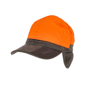 Seeland Helt Wendekappe Drückjagdkappe grün orange; Größe: XXL; Farbe: Grizzly brown