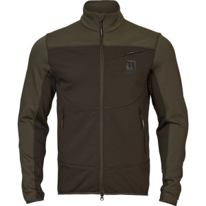 Härkila Olaf Fleecejacke Shadow Brown/Forest night 3XL
