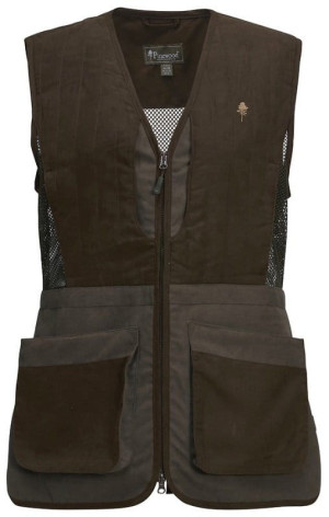 Pinewood Schießweste Damen Suede Brown XL