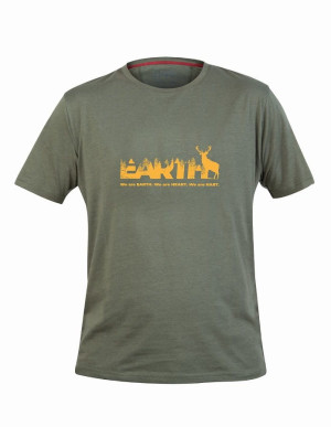 Hart T-Shirt B EARTH Dusty Oliv XXL