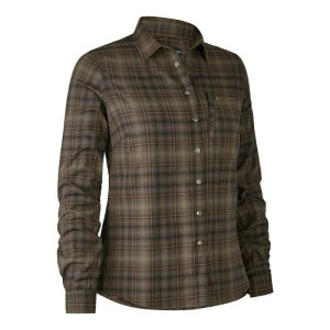Deerhunter Lady Emery Hemdbluse Green check 48
