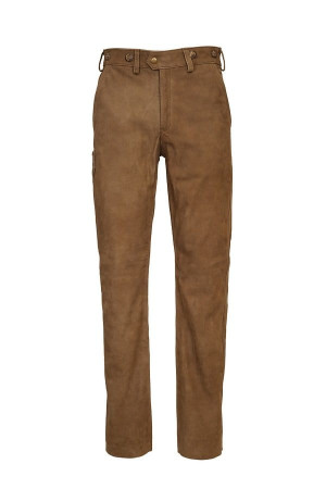 Hubertus Trapper Lederhose Oliv 64