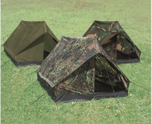 MIL-TEC Mini pack Super Zweimannzelt; Farbe: Flecktarn
