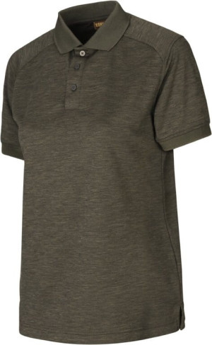 Härkila Tech Poloshirt Damen Willow Green XS